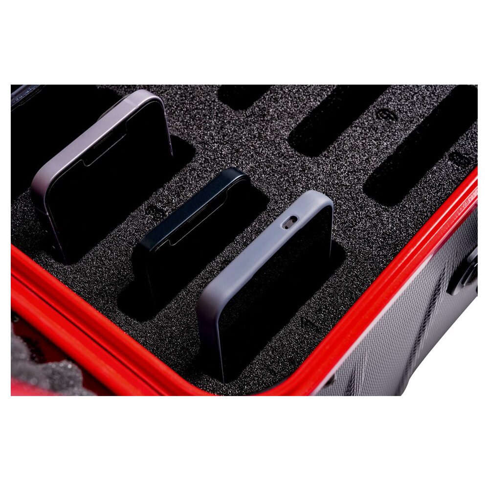 Mousse de protection intérieure pour smartphones dans la valise Active Mobile