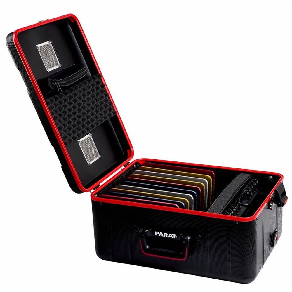 Valise de recharge Active TC10 ouverte avec système de rangement intégré