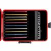 Intérieur de la valise Active TC10 avec 10 emplacements pour tablettes