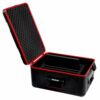 Valise Active Notebook ouverte avec système de rangement pour ordinateurs portables
